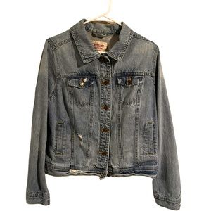 Mossimo Supply Co. Light Blue Denim Jacket, XL